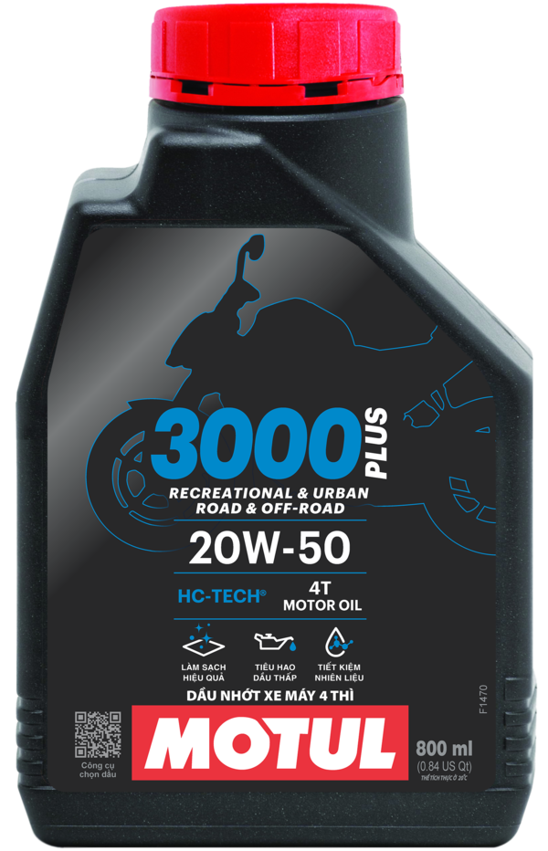 MOTUL 3000 PLUS 4T 20W50 20L モチュール MOTUL 3000 PLUS 4T 20W50 - Motul